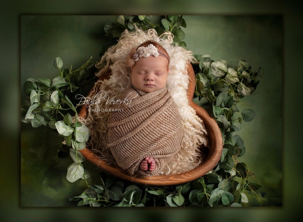 Paula Veverka Newborn Photoshoots